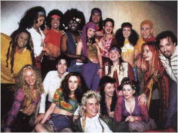la troupe de Hair